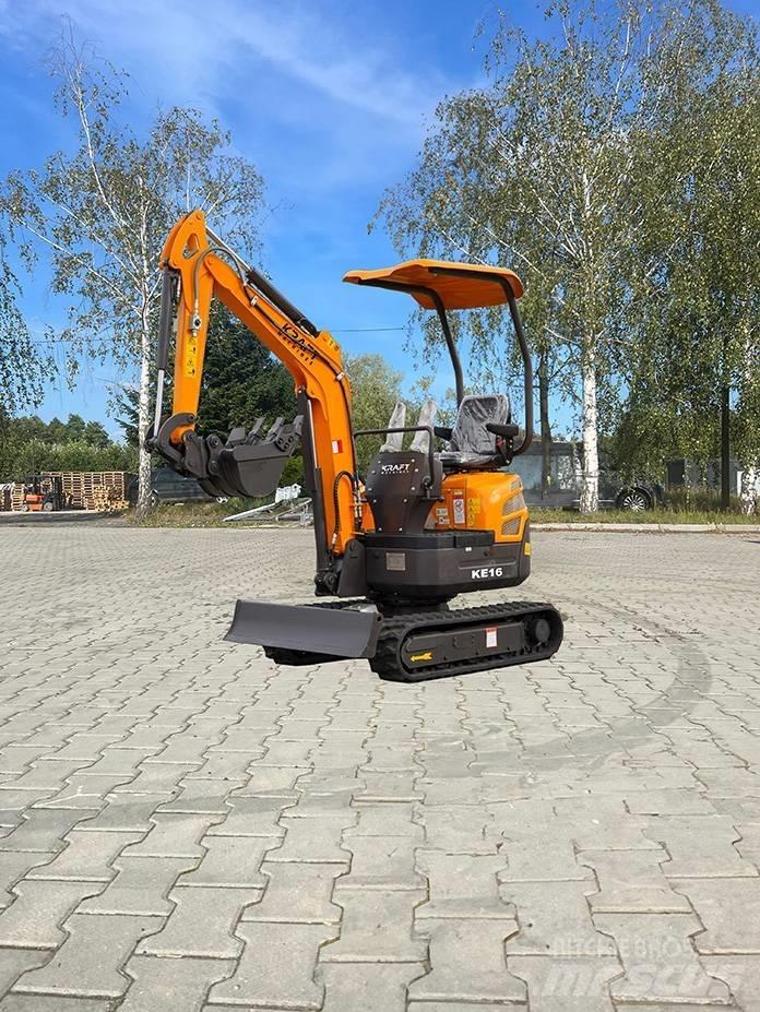 Kraft KE16 Minikaivukoneet < 7t