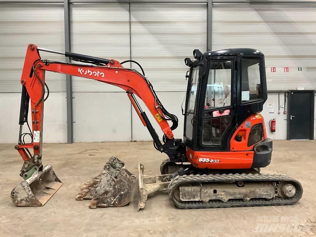 Kubota U 35-3 A 3 Minikaivukoneet < 7t