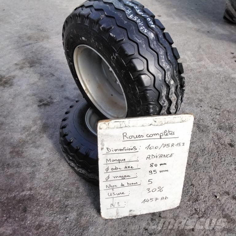Advance 10.0/75R15.3 Renkaat ja vanteet