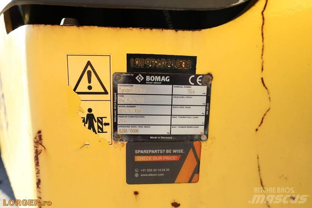Bomag BW 154 AD-5 Tandemjyrät
