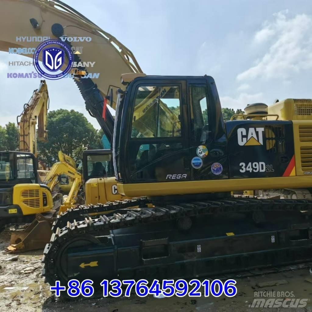 CAT 349D Telakaivukoneet