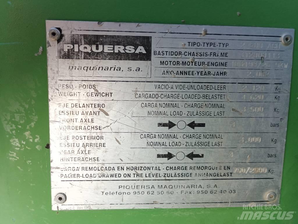 Piquersa 2500 ACH Minidumpperit