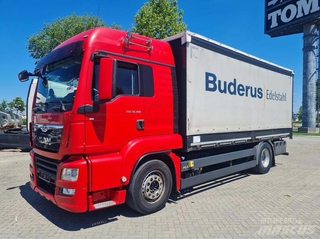 MAN TGS 18.360 / 6.1m Pressukapelli kuorma-autot
