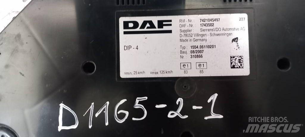 DAF LF 45.     1743502 Sähkö ja elektroniikka
