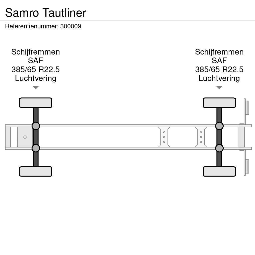 Samro Tautliner Pressukapellipuoliperävaunut