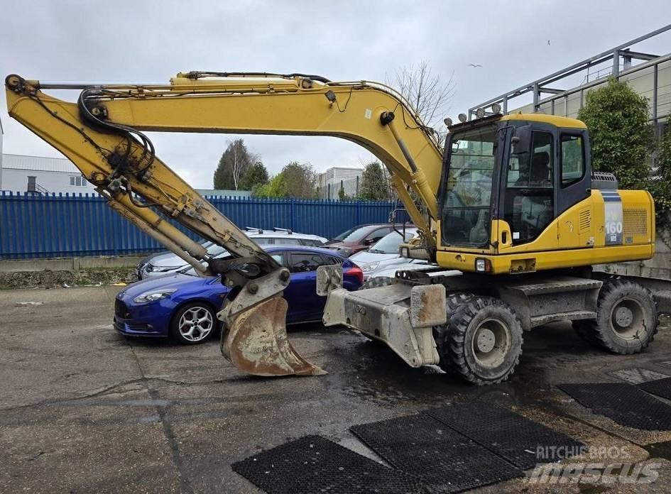 Komatsu PW 160-7 Pyöräkaivukoneet