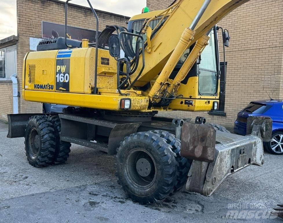 Komatsu PW 160-7 Pyöräkaivukoneet