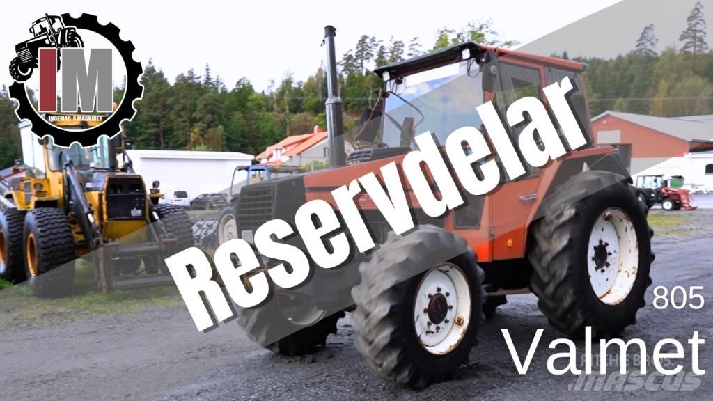 Valmet 805 Alusta ja jousitus