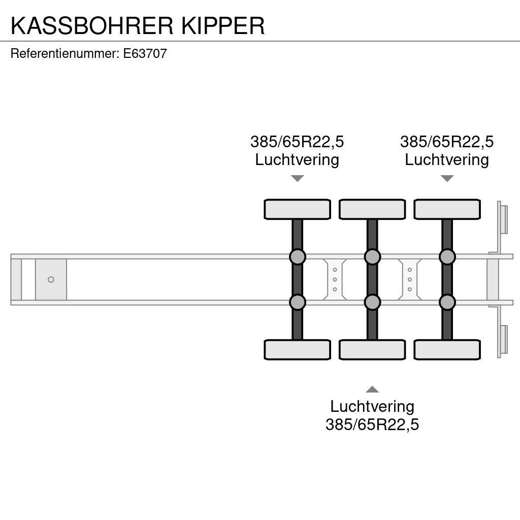 Kässbohrer KIPPER Kippipuoliperävaunut