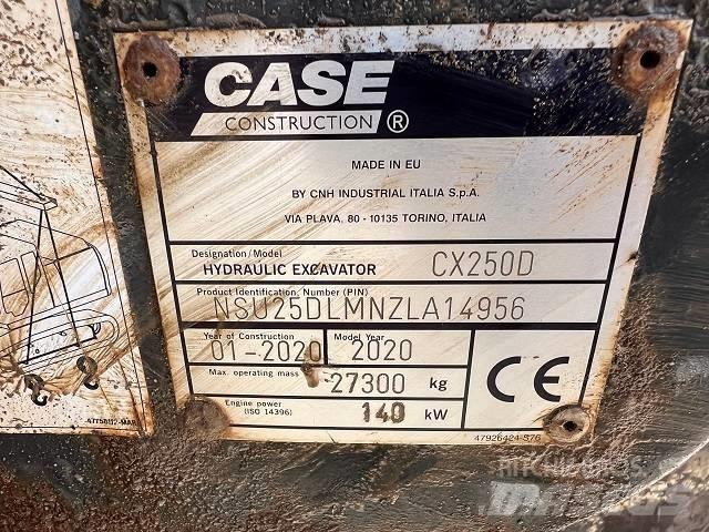 CASE CX 250 D Telakaivukoneet