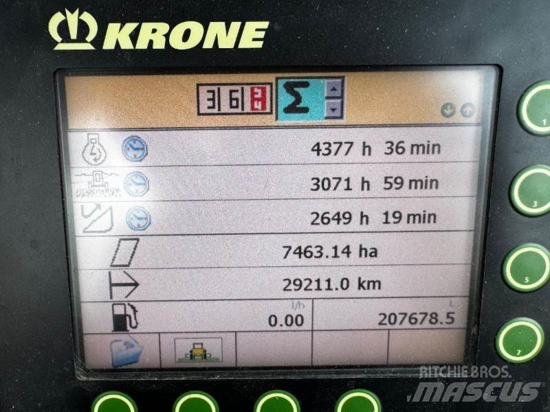 Krone Big X 500 Ajosilppurit
