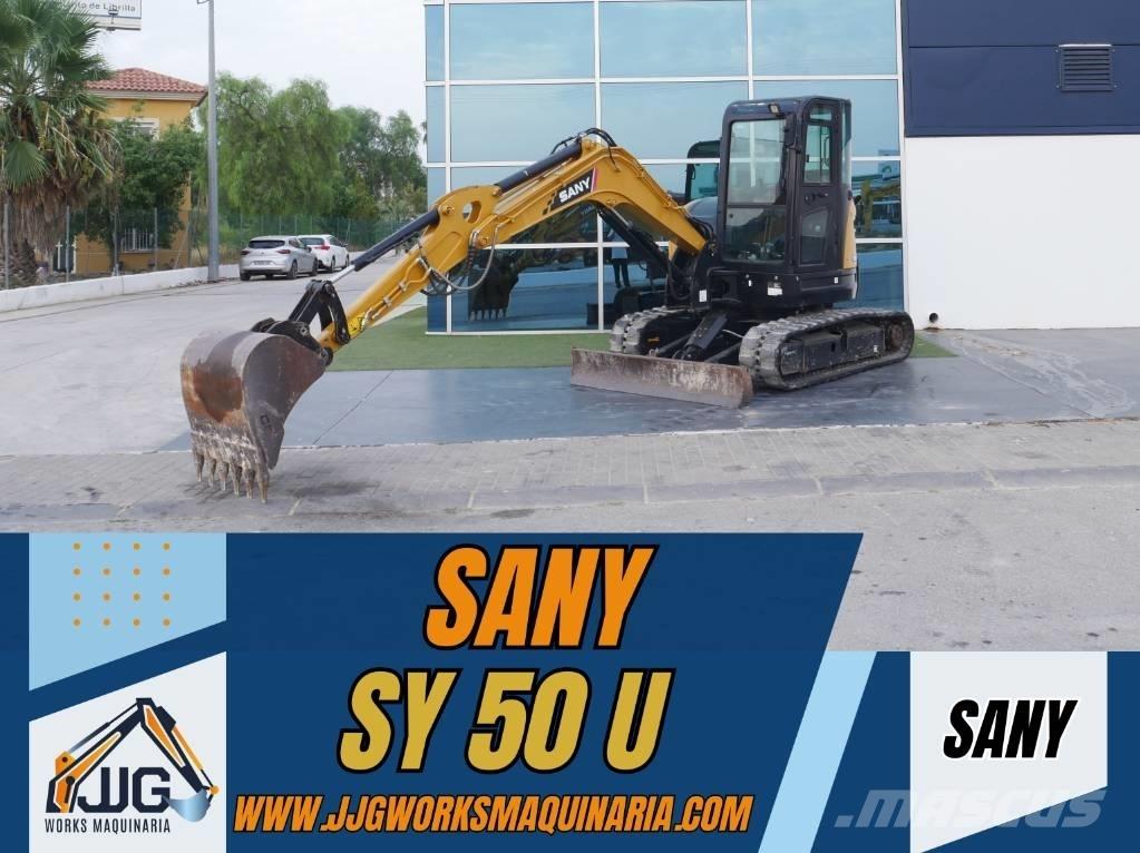 Sany SY 50 U Minikaivukoneet < 7t