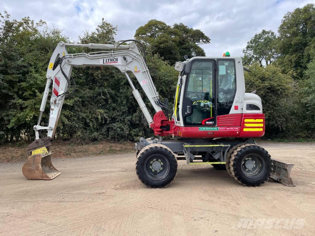 Takeuchi TB 295 W Pyöräkaivukoneet