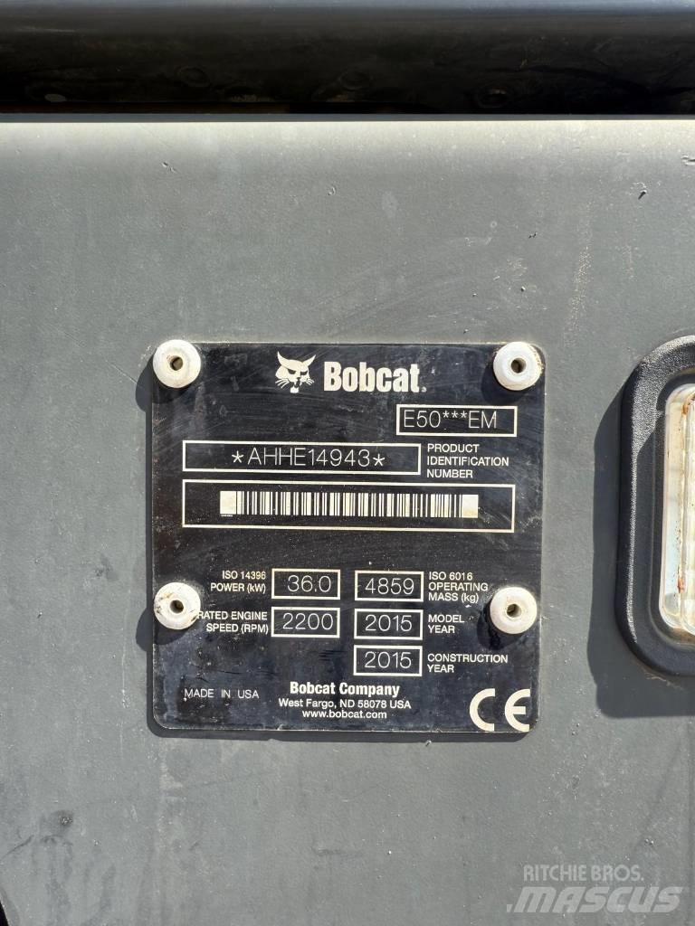 Bobcat E 50 EM Minikaivukoneet < 7t