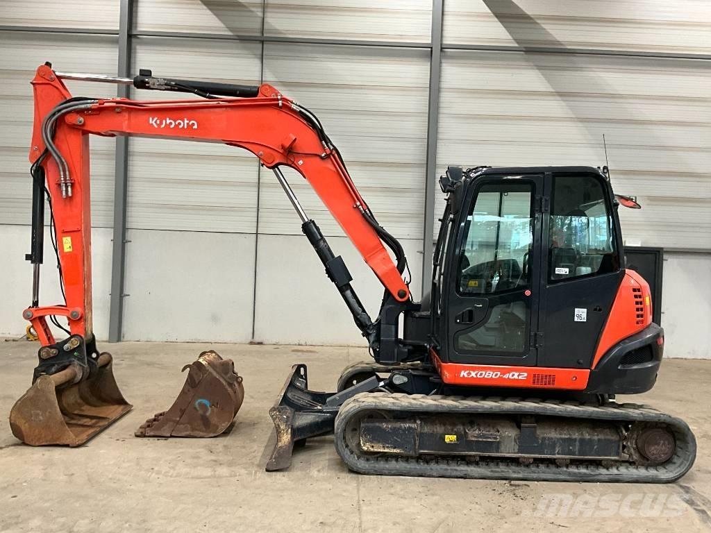 Kubota KX 080-4 A 2 Midikaivukoneet 7t - 12t