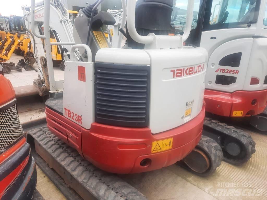 Takeuchi TB23R Minikaivukoneet < 7t