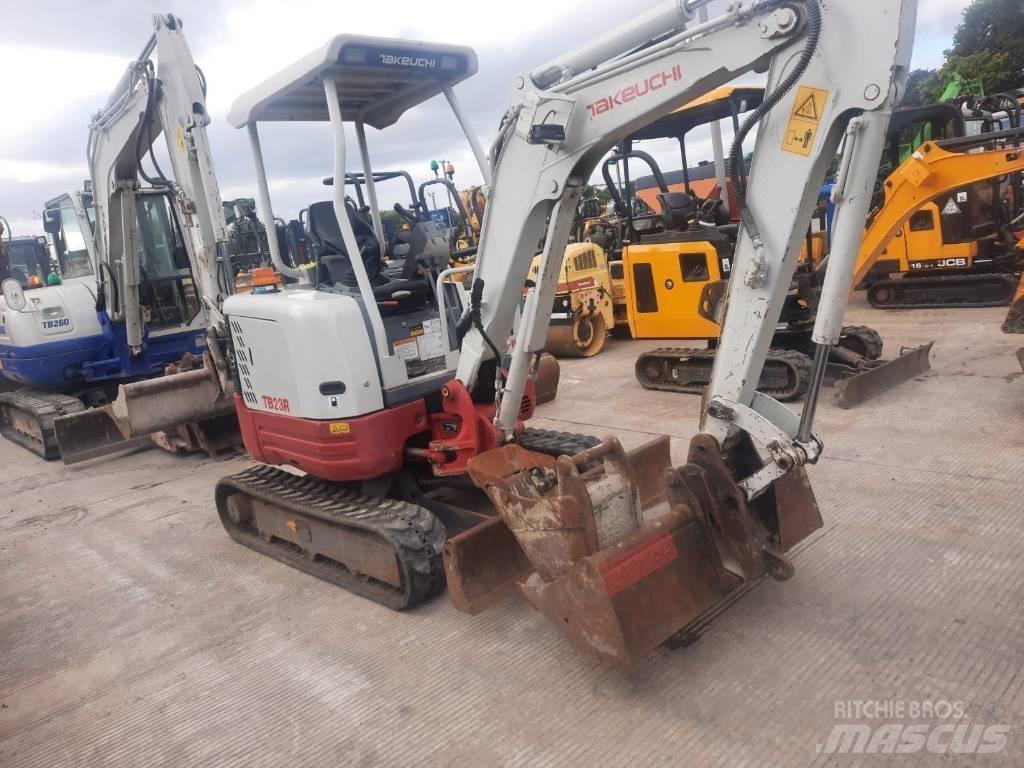 Takeuchi TB23R Minikaivukoneet < 7t