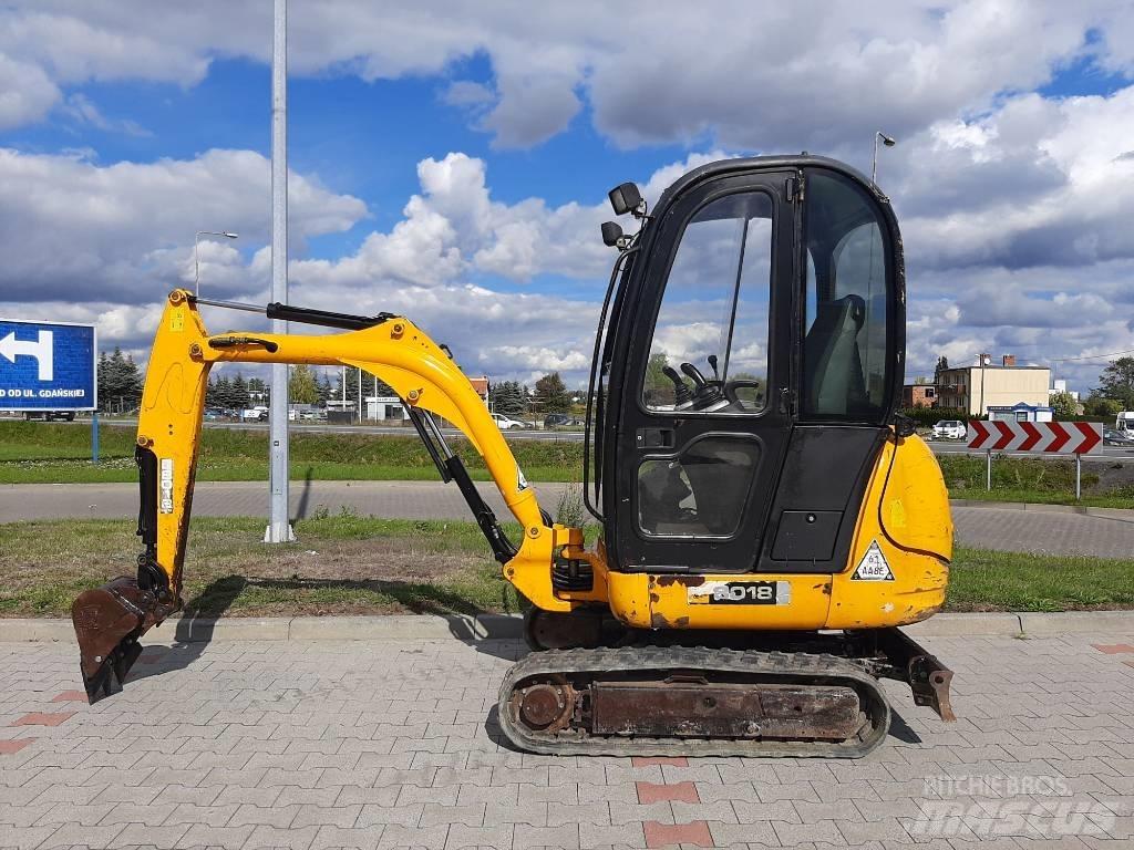 JCB 8018 Minikaivukoneet < 7t