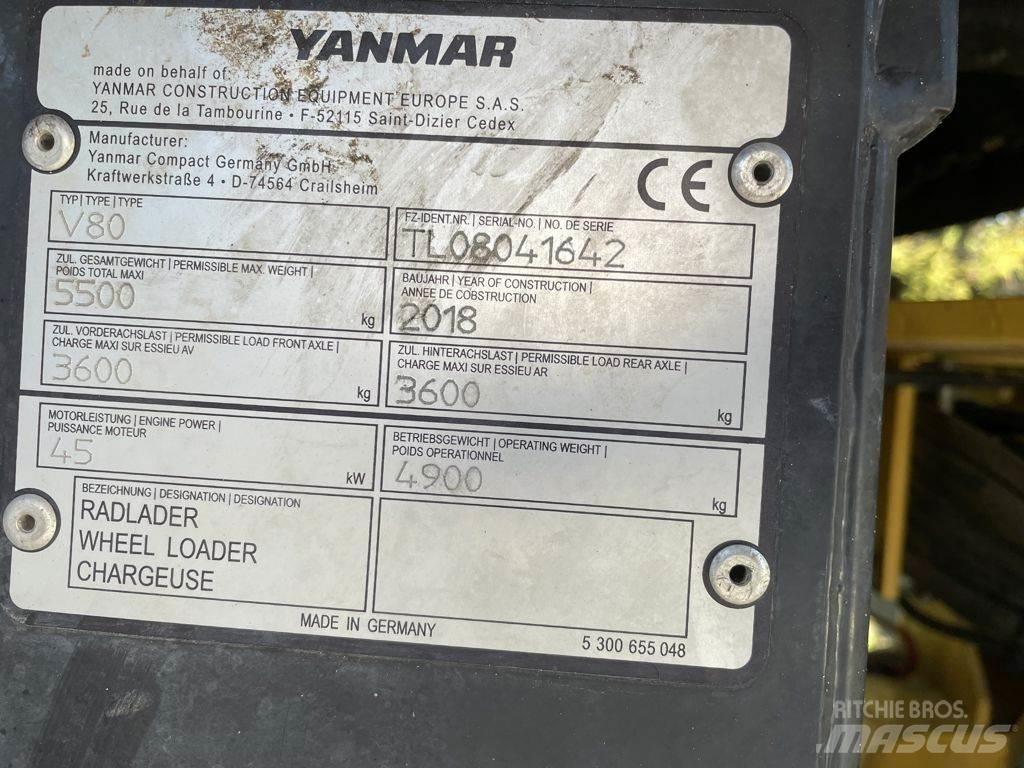Yanmar V80 Pyöräkuormaajat