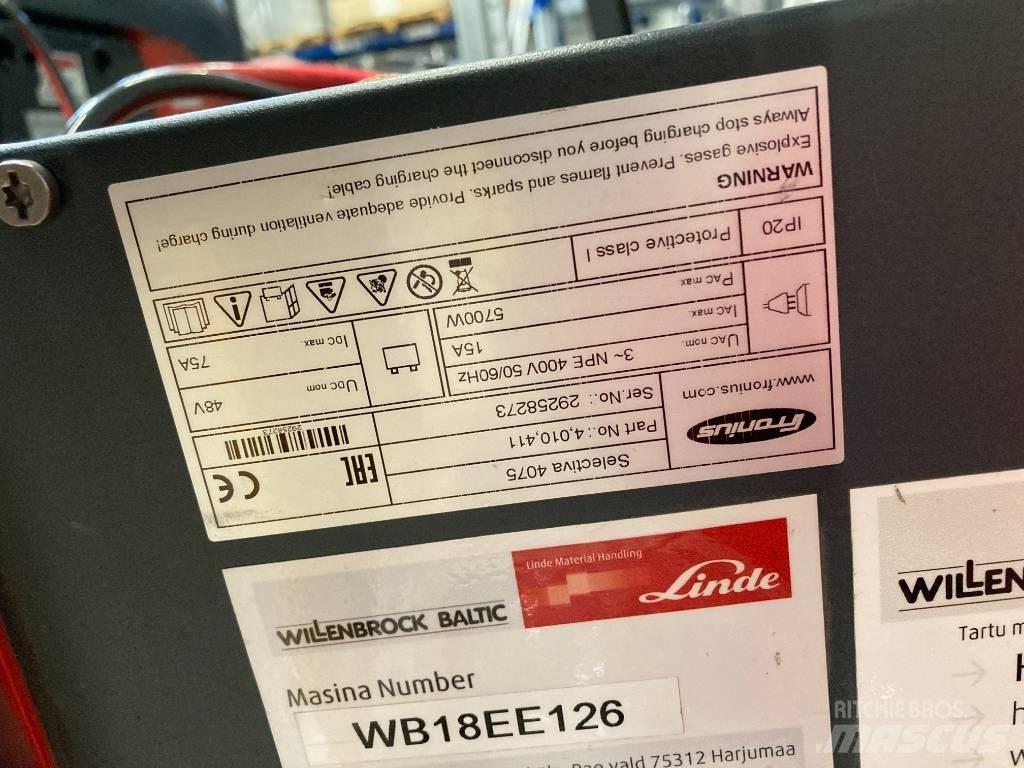 Linde R14X/116 Työntömastotrukit