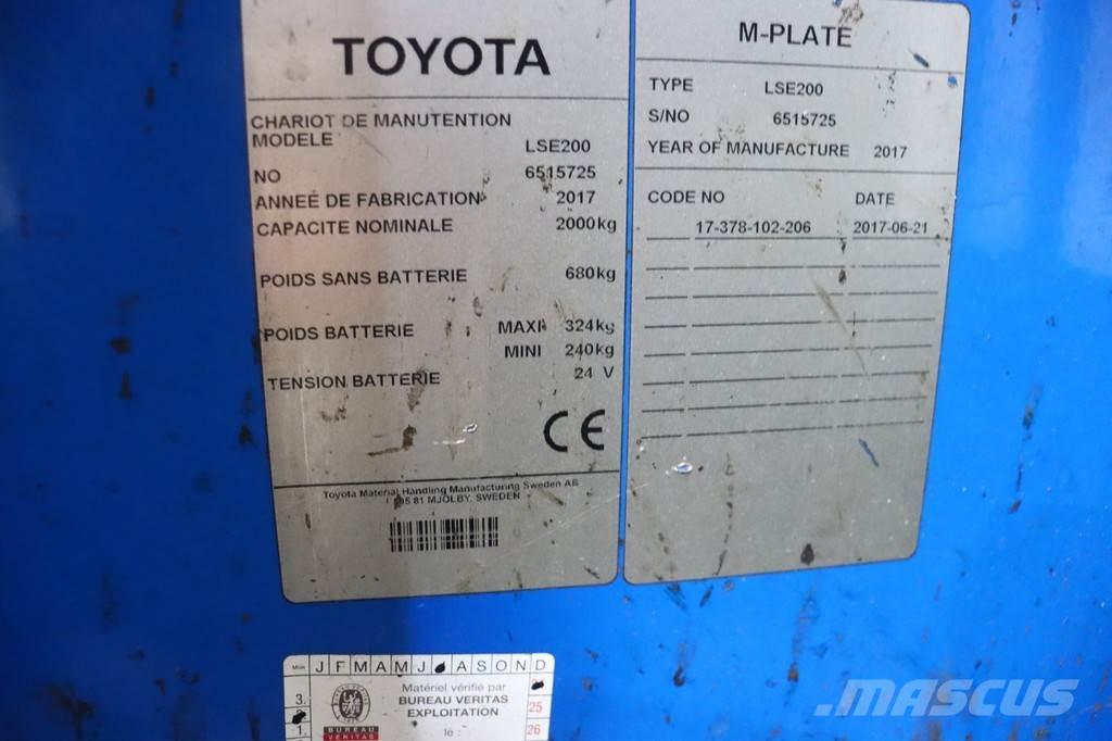 Toyota LSE200 Matalakeräilytrukit