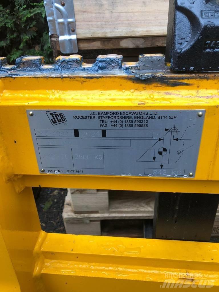 JCB PALLET FORKS Muut kuormaus- ja kaivuulaitteet sekä lisävarusteet