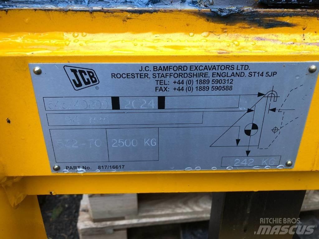 JCB PALLET FORKS Muut kuormaus- ja kaivuulaitteet sekä lisävarusteet