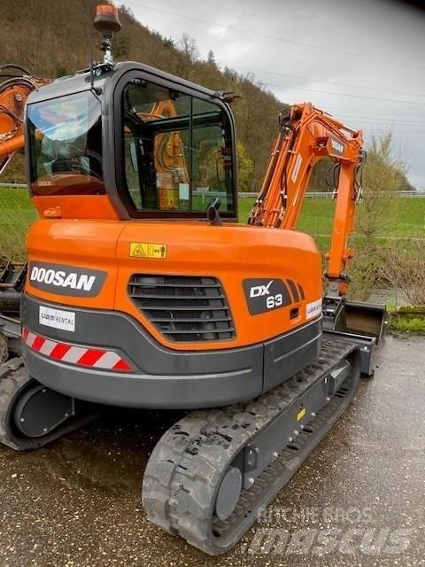 Develon DX63-3 Minikaivukoneet < 7t
