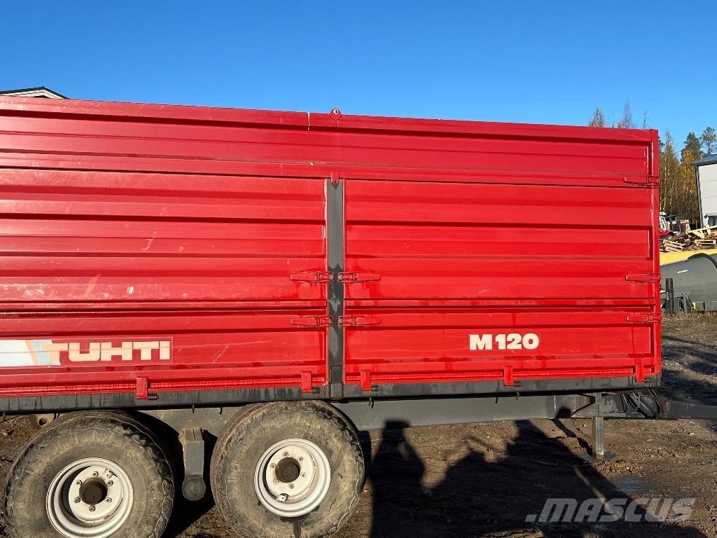 Tuhti M 120 Kippiperävaunut