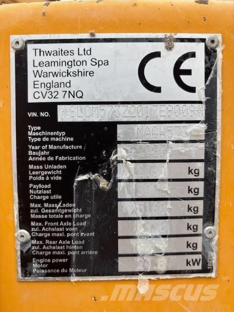 Thwaites MACH 573 Minidumpperit