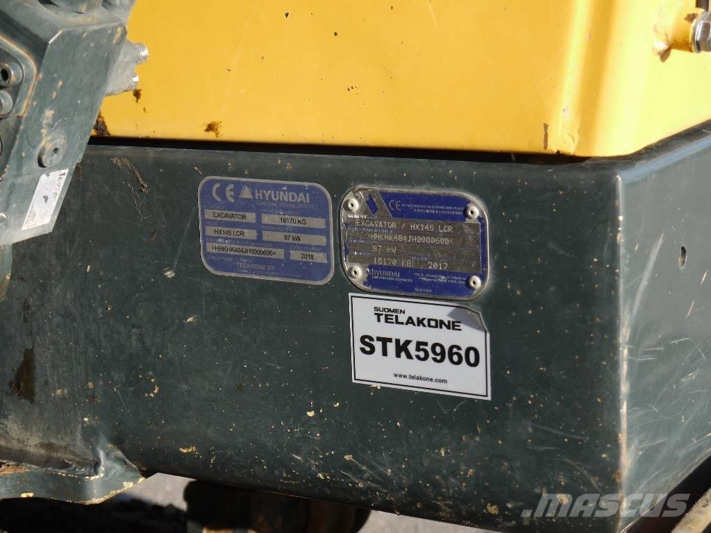 Hyundai HX 145 LCRD Telakaivukoneet