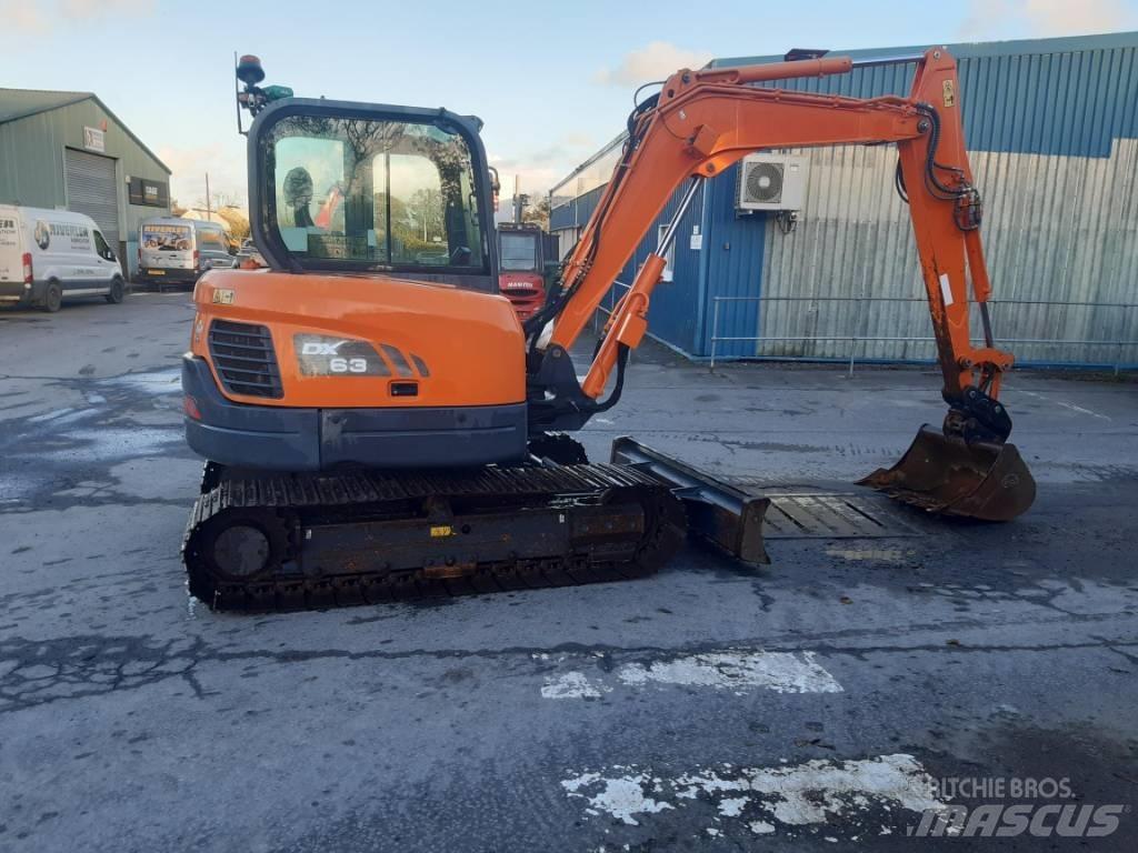 Doosan DX 63-3 Telakaivukoneet