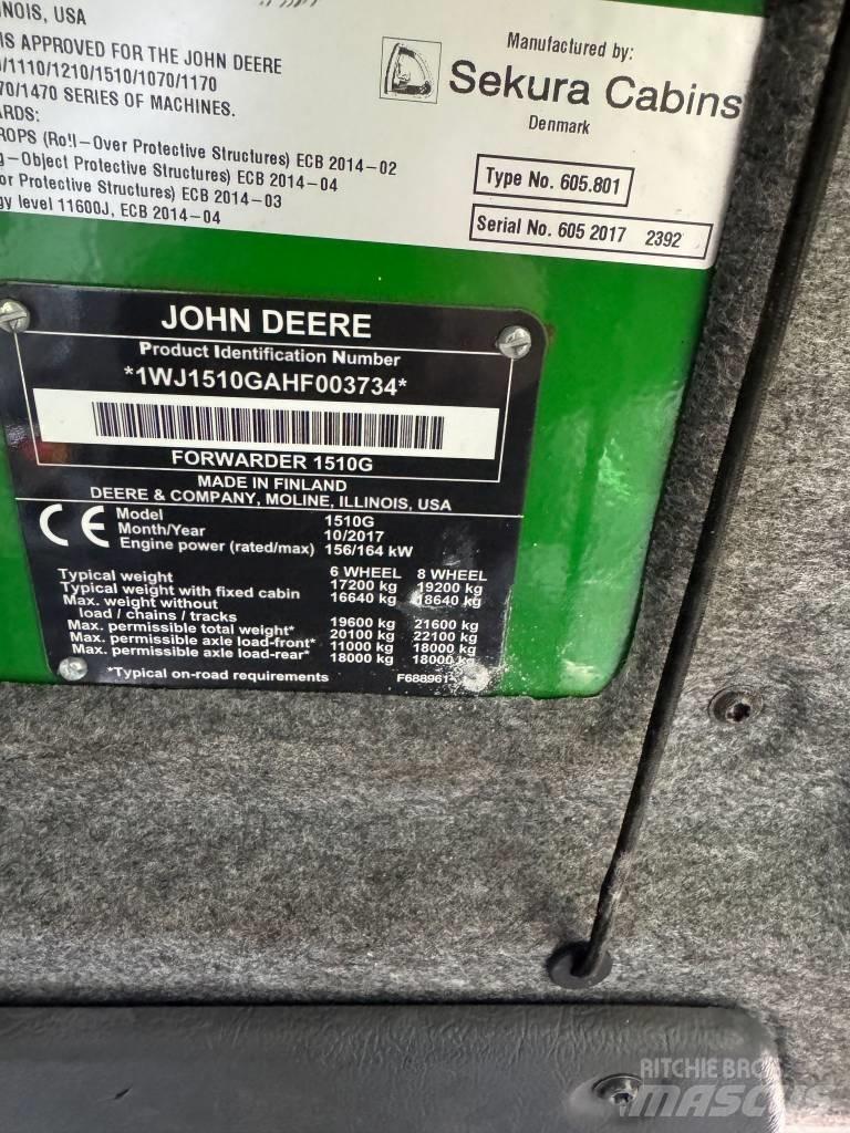 John Deere 1510G Kuormatraktorit