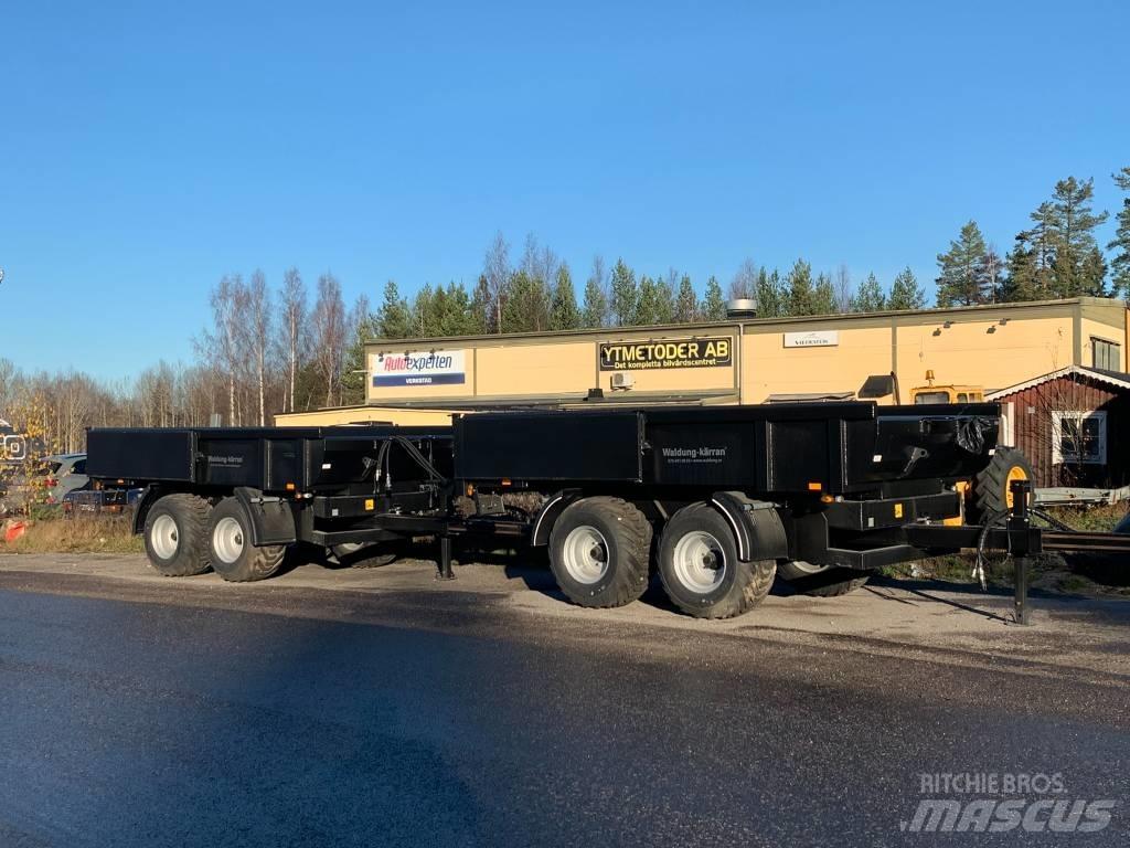 Waldung 9T Kippiperävaunut