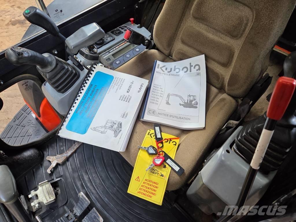 Kubota KX 101-3 A Minikaivukoneet < 7t