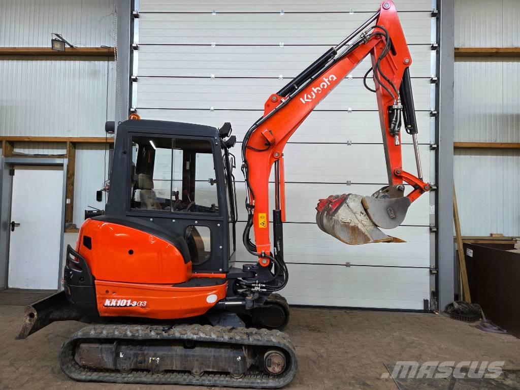 Kubota KX 101-3 A Minikaivukoneet < 7t
