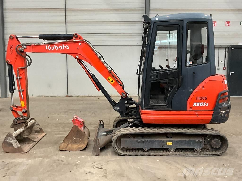 Kubota KX 61-3 Minikaivukoneet < 7t