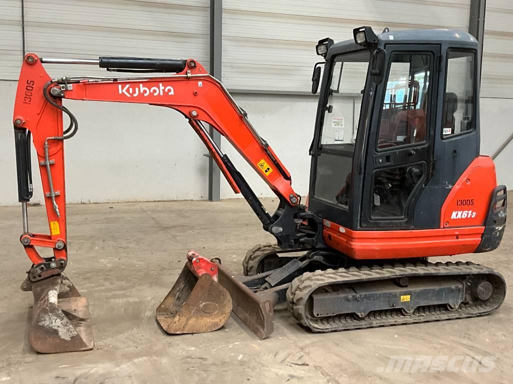 Kubota KX 61-3 Minikaivukoneet < 7t