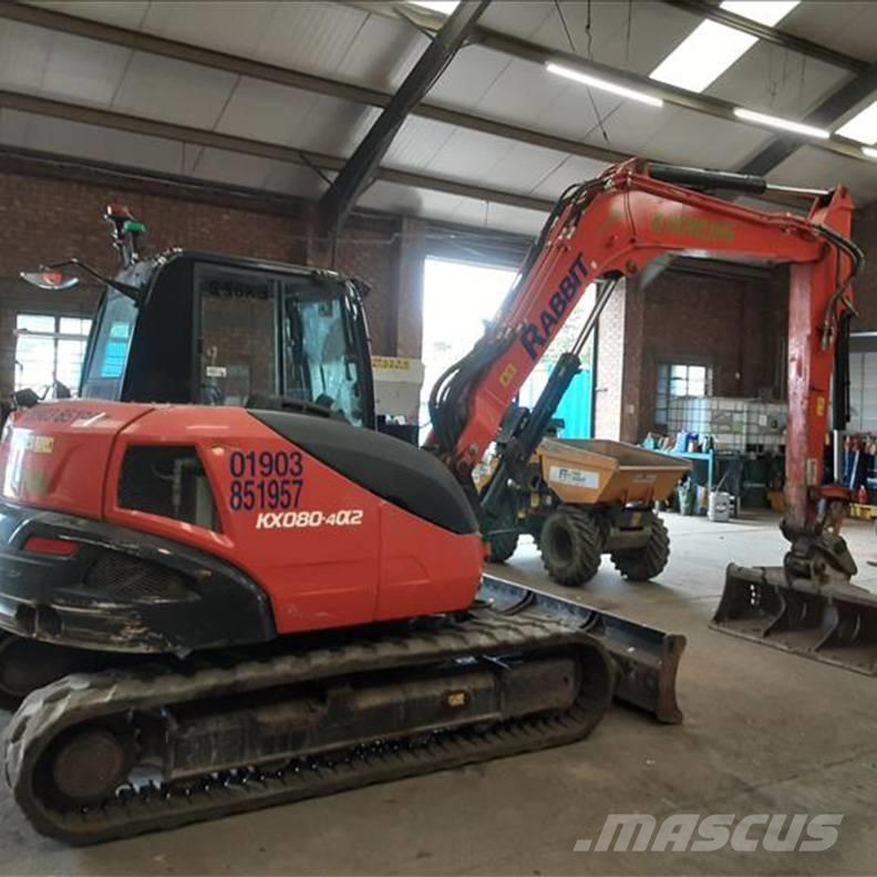 Kubota KX080-4a2 Midikaivukoneet 7t - 12t