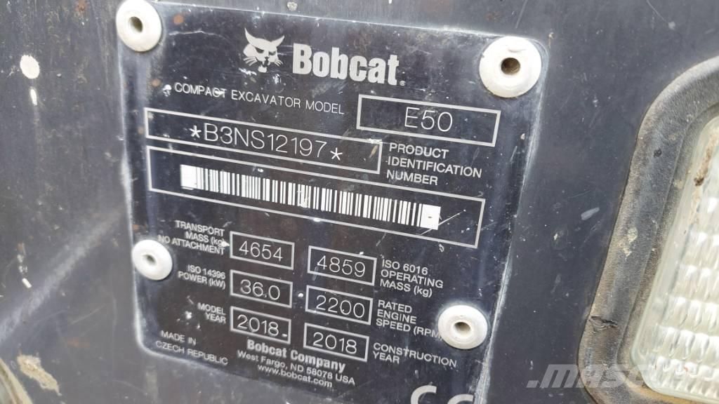 Bobcat E-50 BB-E50 Telakaivukoneet
