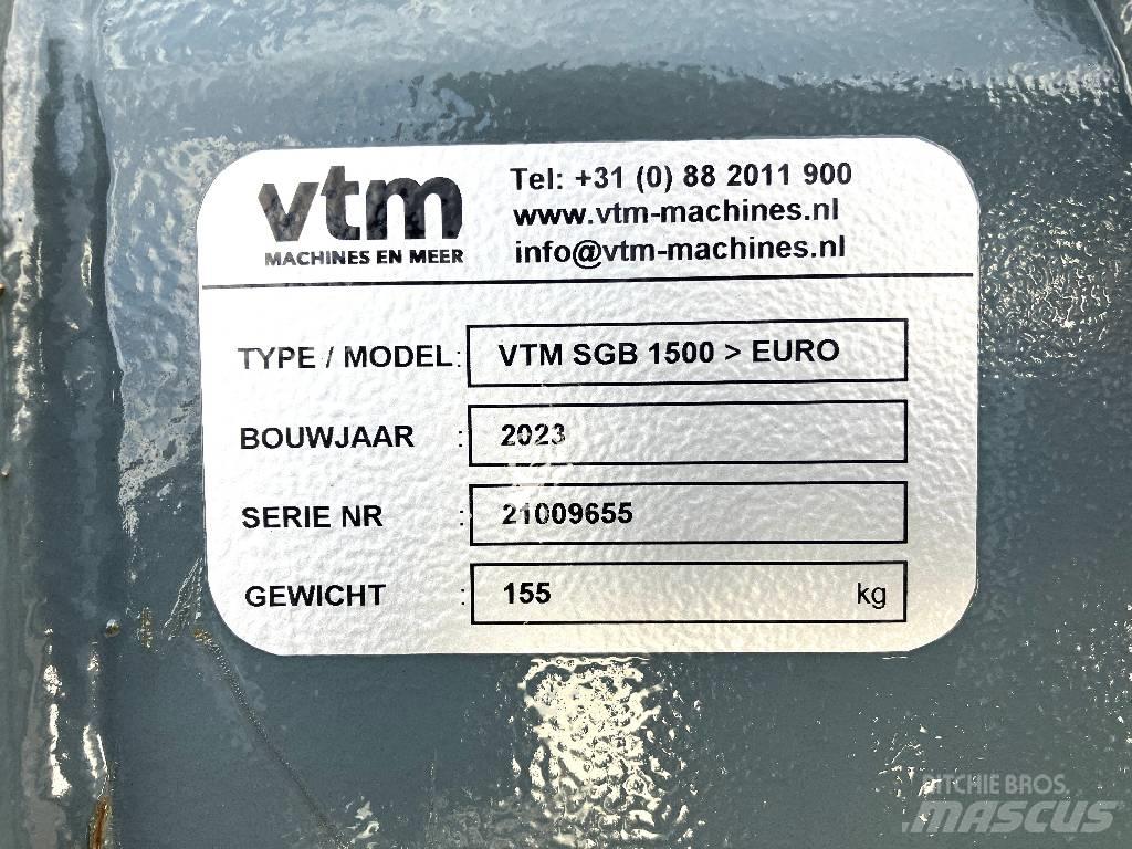 VTM sgb 1500 Etukuormaimen varusteet