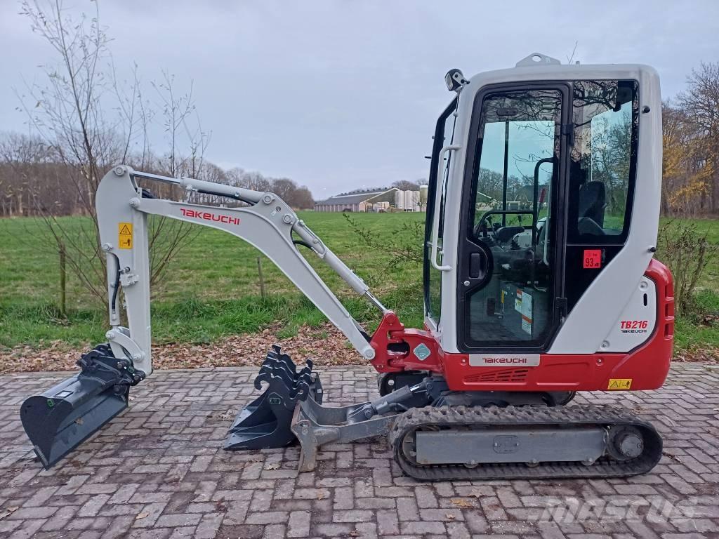 Takeuchi TB 216 Minikaivukoneet < 7t