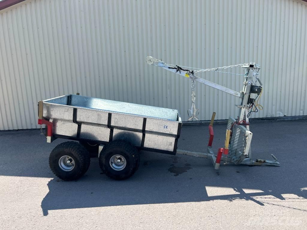 ATV Vagn Med kran Lisävarusteet ja komponentit