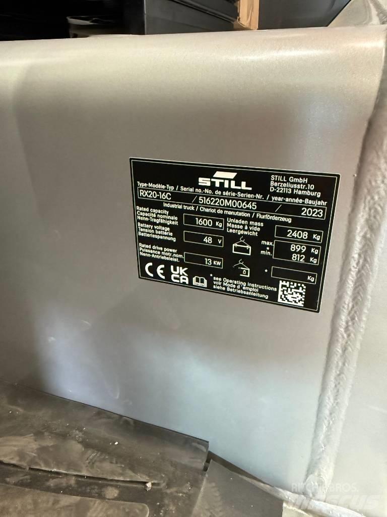 Still RX 20-16 Sähkötrukit