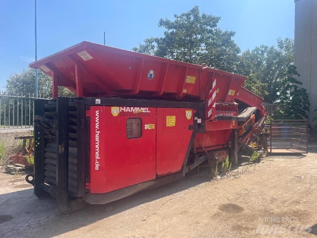 Hammel VB 750 E Jätteen silppurit