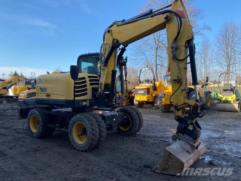 Yanmar B 95 W Pyöräkaivukoneet