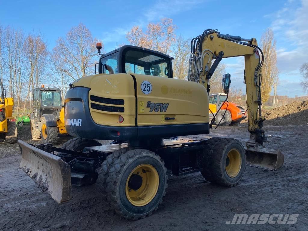 Yanmar B 95 W Pyöräkaivukoneet