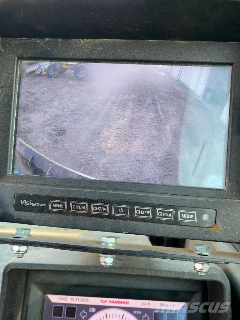 Yanmar B 95 W Pyöräkaivukoneet