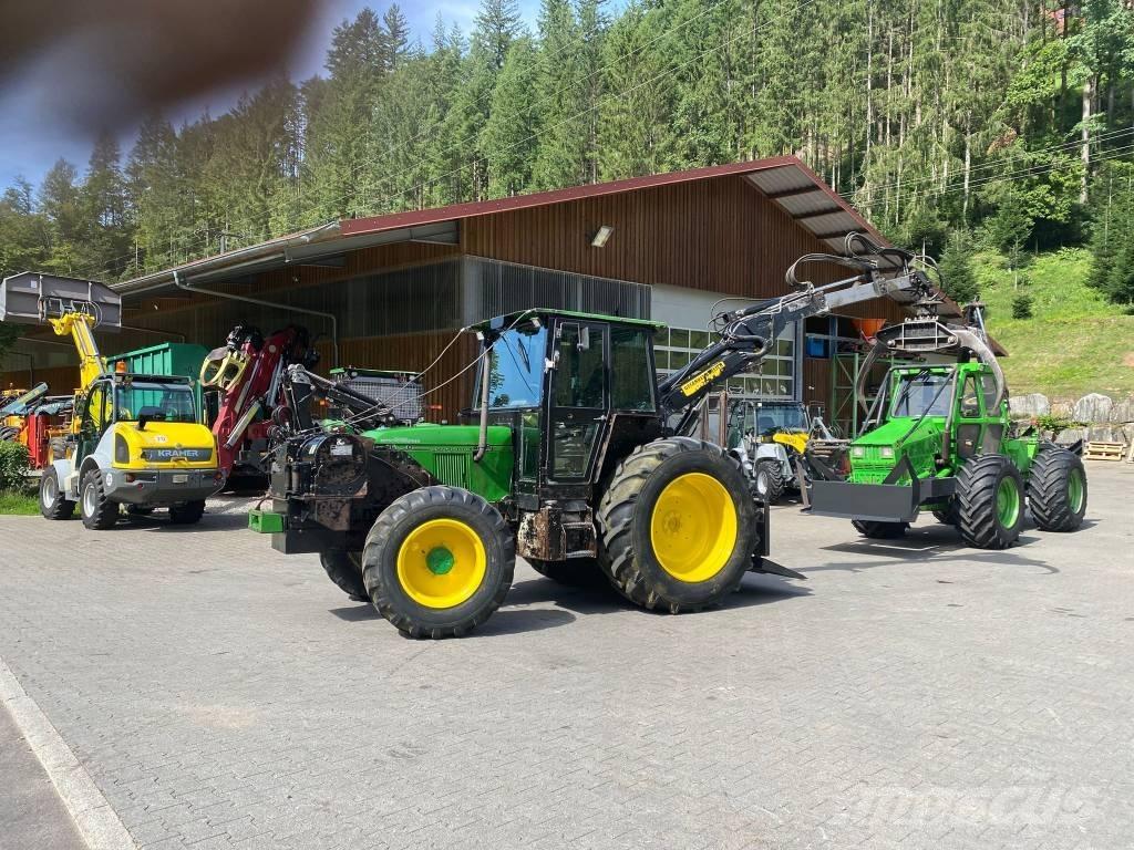 John Deere 6400 Metsätraktorit
