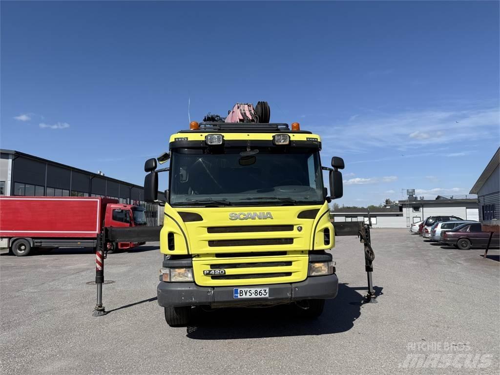 Scania P420 8X2 Nosturiautot